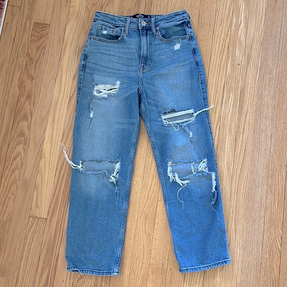 Hollister Ultra High-Rise Vintage Straight Jeans